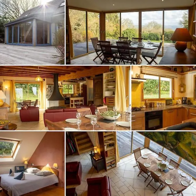 Ferienhaus La Camelia/Au Calme/Vue Mer Roscanvel